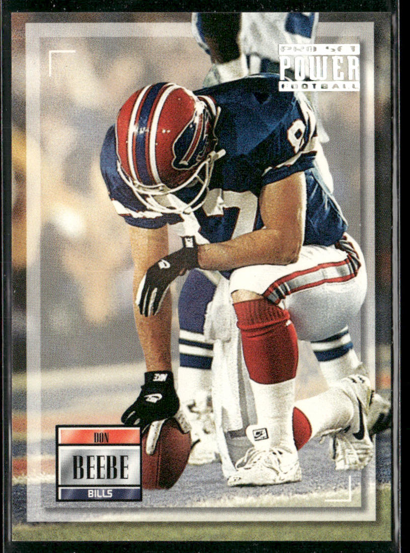 Don Beebe 1993 Pro Set Power #182 Buffalo Bills