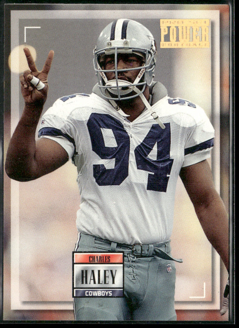 Charles Haley 1993 Pro Set Power Gold #194 Dallas Cowboys