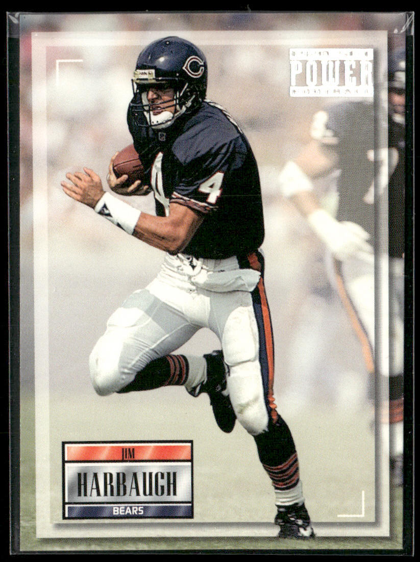 Jim Harbaugh 1993 Pro Set Power #104 Chicago Bears
