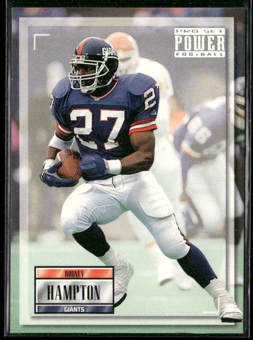 Rodney Hampton 1993 Pro Set Power #27 New York Giants