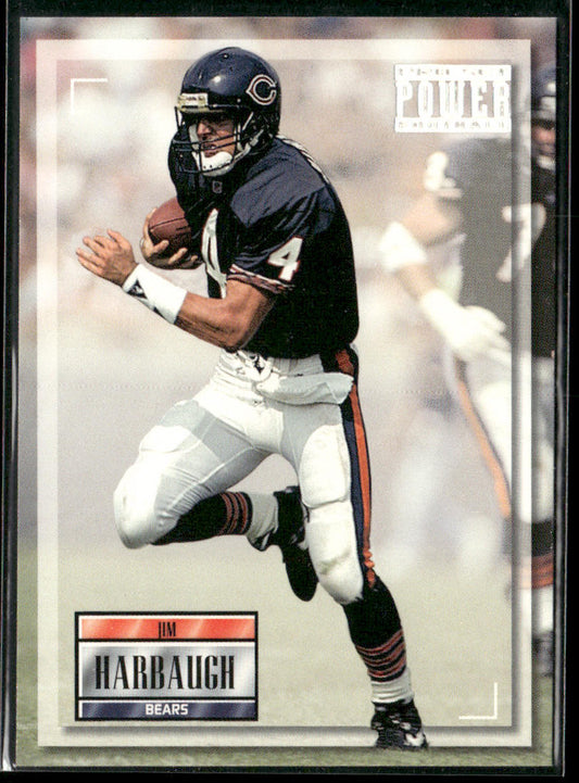 Jim Harbaugh 1993 Pro Set Power #104 Chicago Bears front