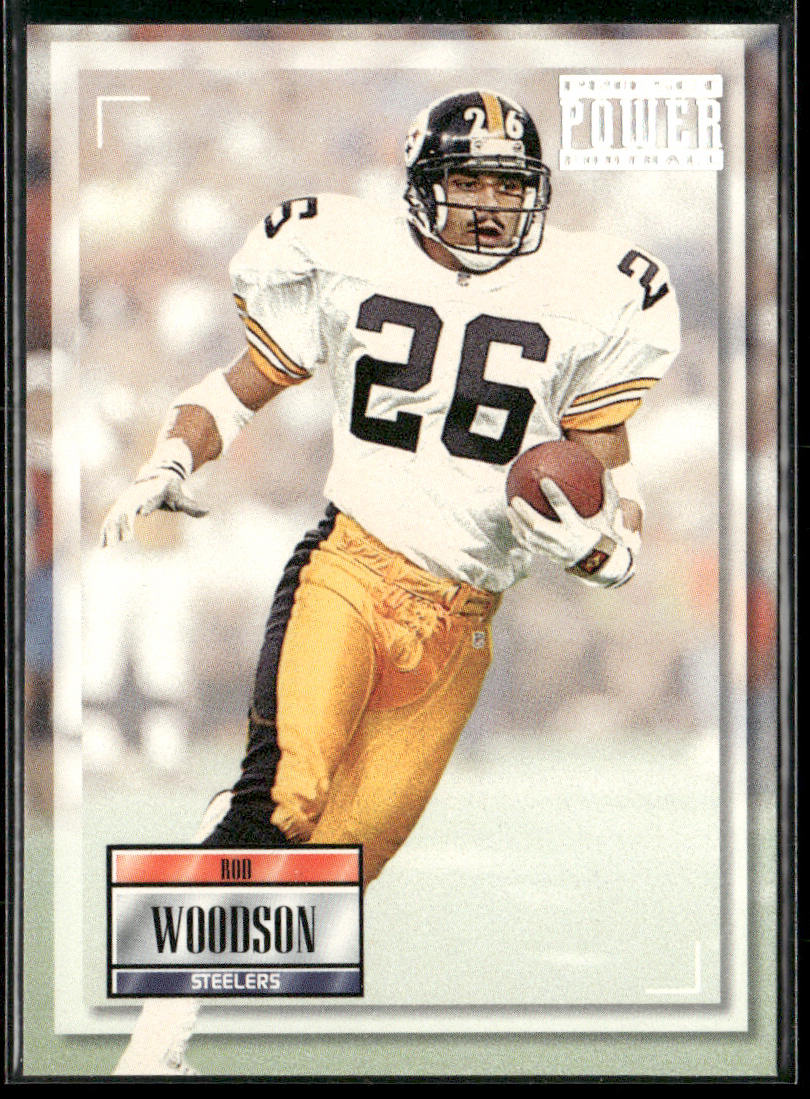 Rod Woodson 1993 Pro Set Power #26 Pittsburgh Steelers