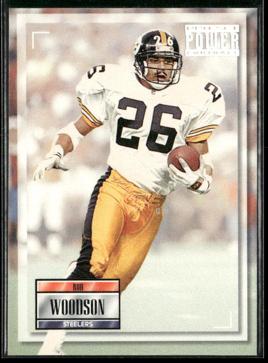 Rod Woodson 1993 Pro Set Power #26 Pittsburgh Steelers