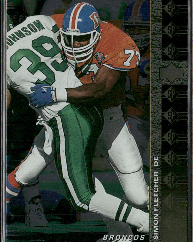 Simon Fletcher 1994 SP #83 Denver Broncos