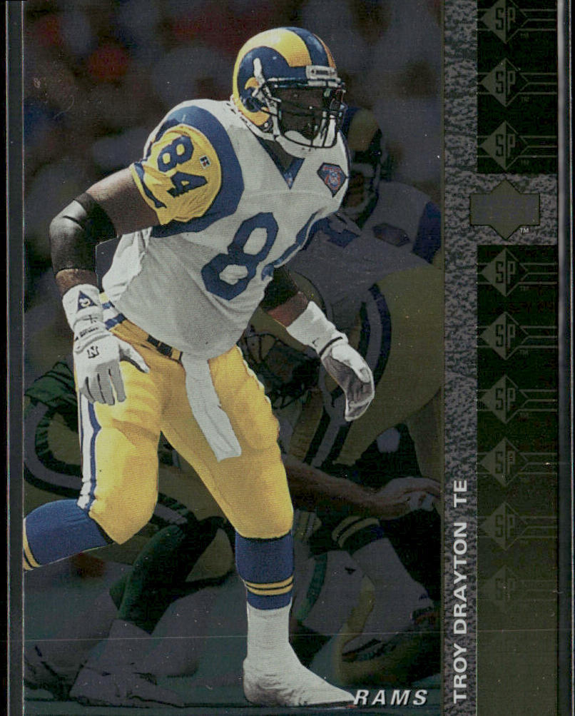 Troy Drayton 1994 SP #189 Los Angeles Rams