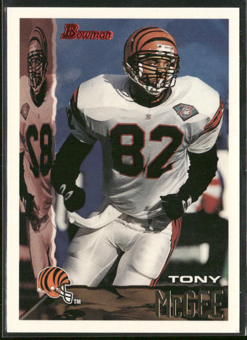 Tony McGee 1995 Bowman #218 Cincinnati Bengals