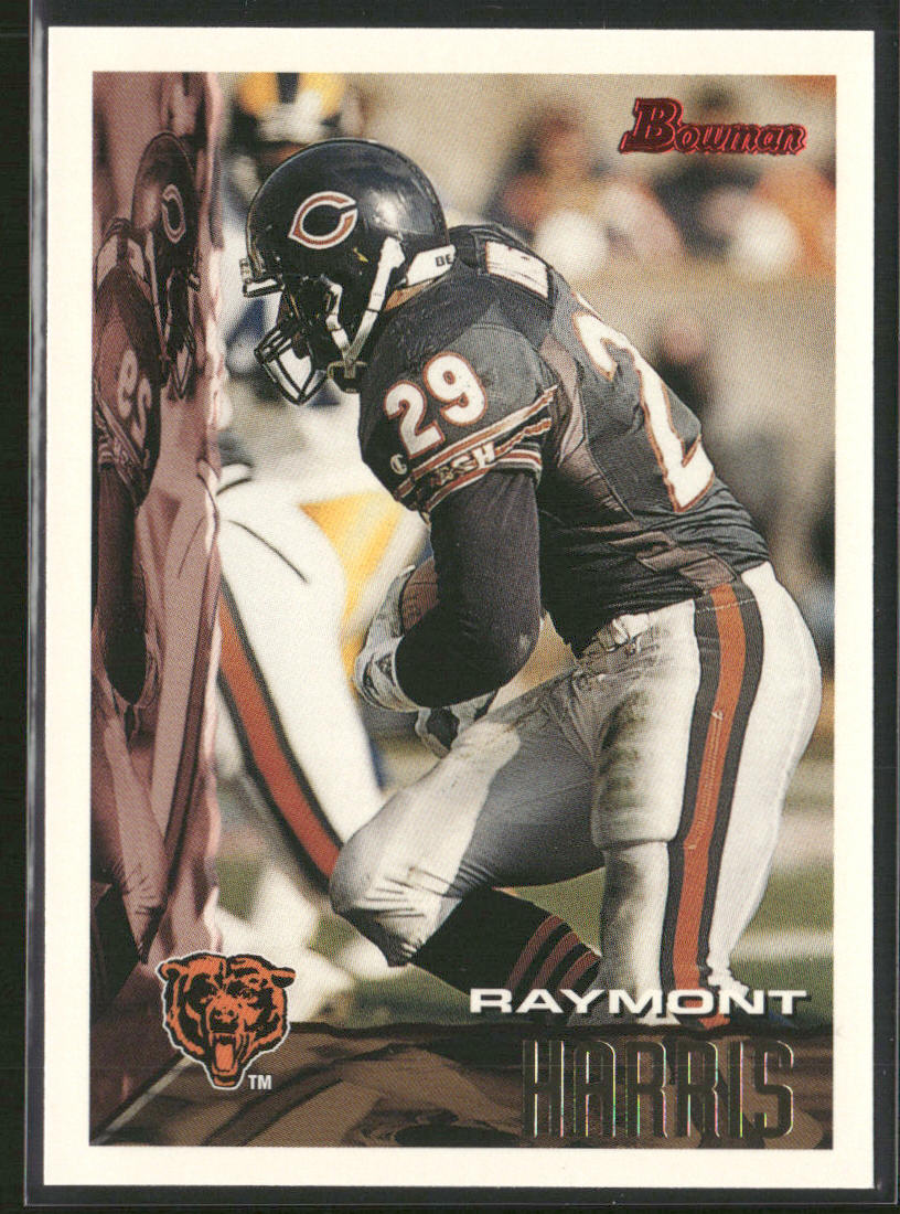 Raymont Harris 1995 Bowman #75 Chicago Bears