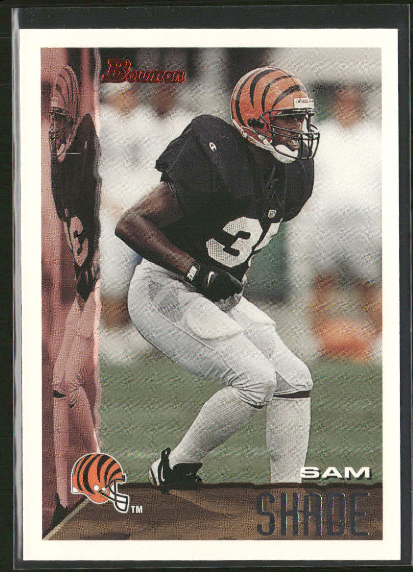 Sam Shade 1995 Bowman #211 RC Cincinnati Bengals