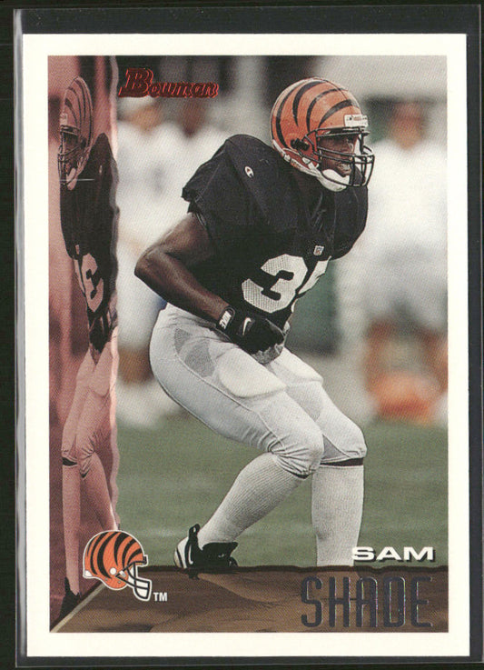 Sam Shade 1995 Bowman #211 RC Cincinnati Bengals