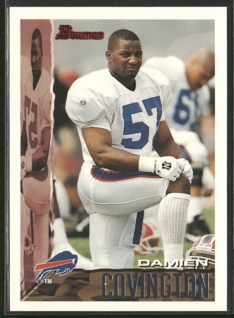 Damien Covington 1995 Bowman #328 RC Buffalo Bills