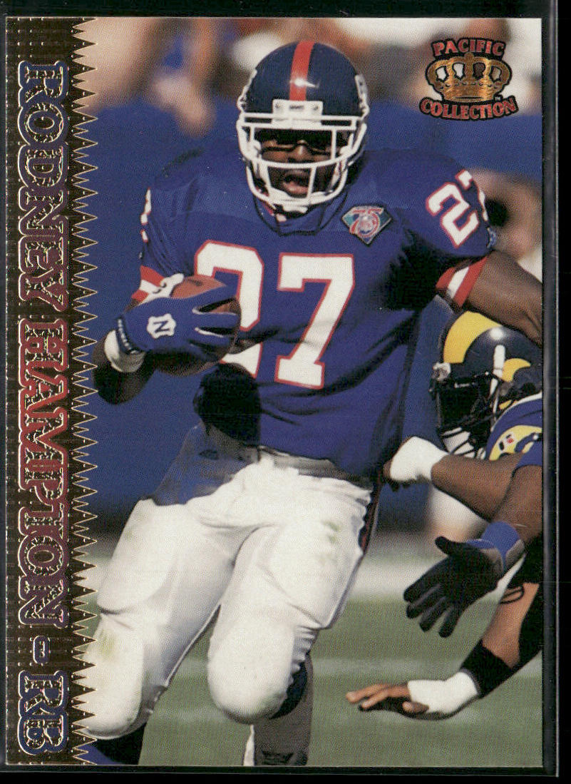 Rodney Hampton 1995 Pacific #227 New York Giants