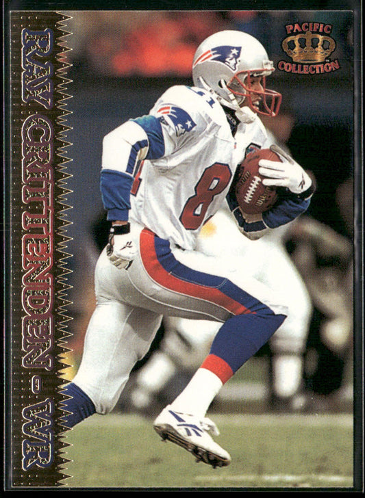 Ray Crittenden 1995 Pacific #139 New England Patriots