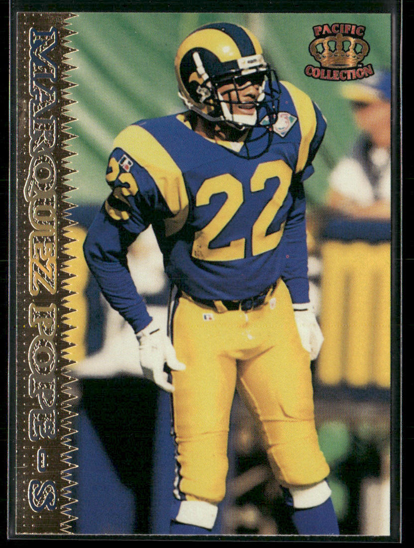 Marquez Pope 1995 Pacific #398 St. Louis Rams