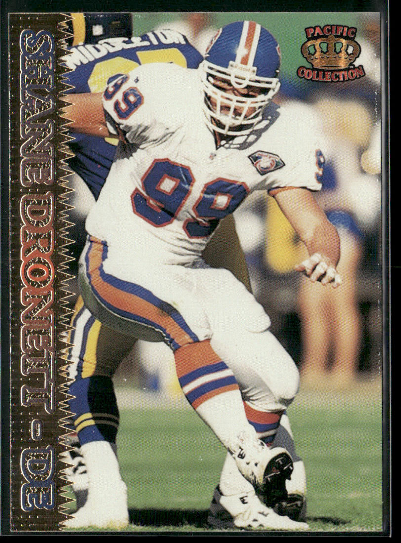Shane Dronett 1995 Pacific #284 Denver Broncos