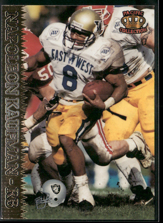 Napoleon Kaufman 1995 Pacific #205 RC Oakland Raiders