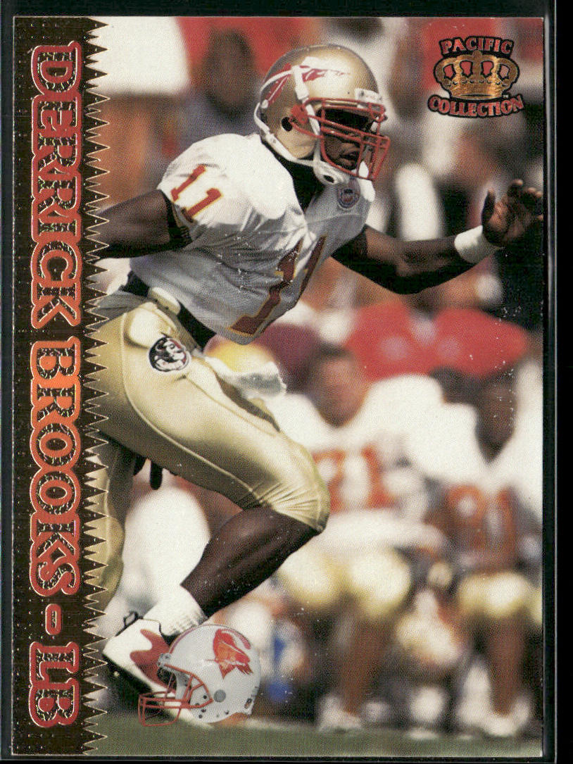 Derrick Brooks 1995 Pacific #355 RC Tampa Bay Buccaneers