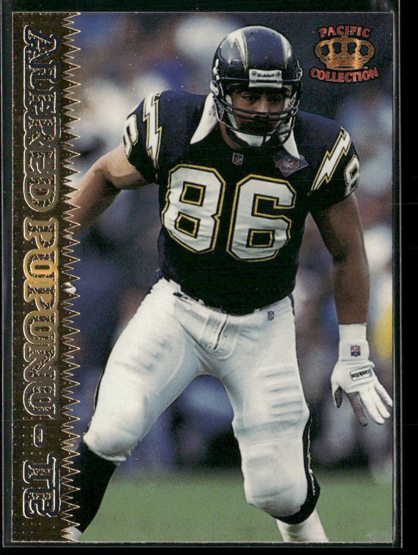 Alfred Pupunu 1995 Pacific #80 RC San Diego Chargers