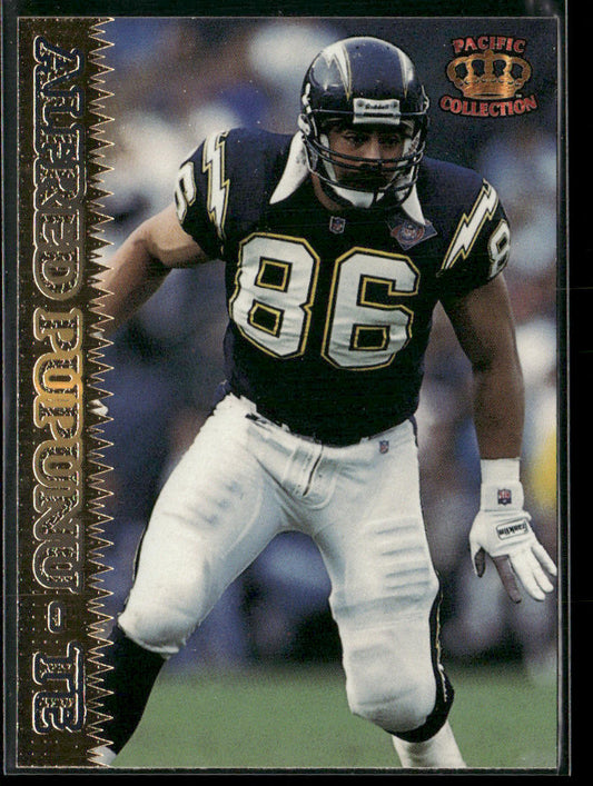 Alfred Pupunu 1995 Pacific #80 RC San Diego Chargers
