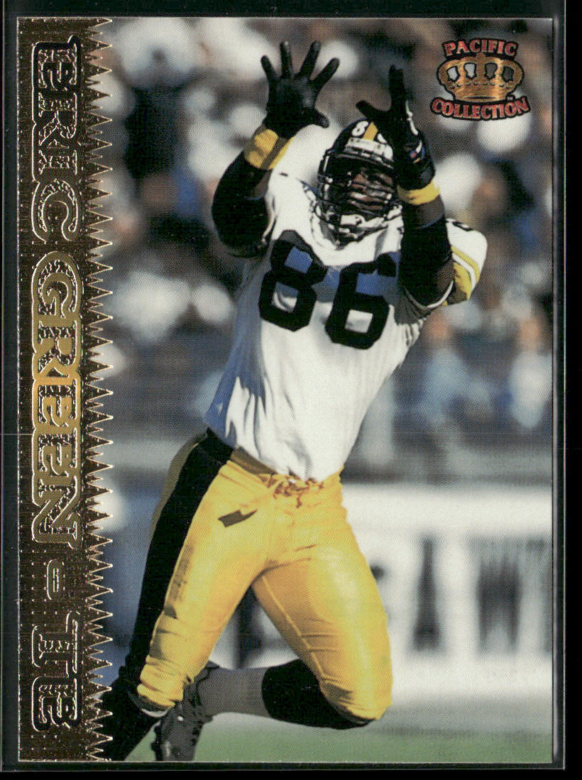 Eric Green 1995 Pacific #54 Pittsburgh Steelers front