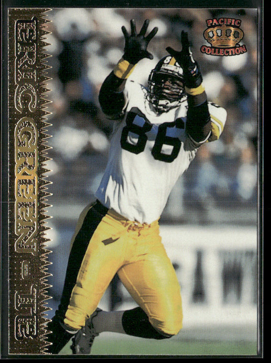 Eric Green 1995 Pacific #54 Pittsburgh Steelers front
