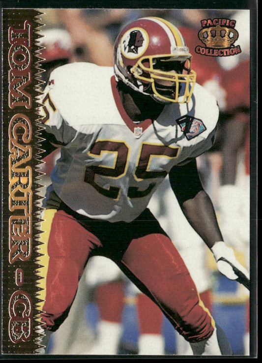 Tom Carter 1995 Pacific #403 Washington Redskins front
