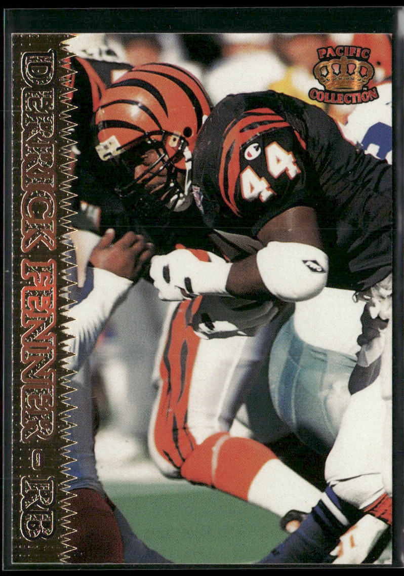 Derrick Fenner 1995 Pacific #422 Cincinnati Bengals