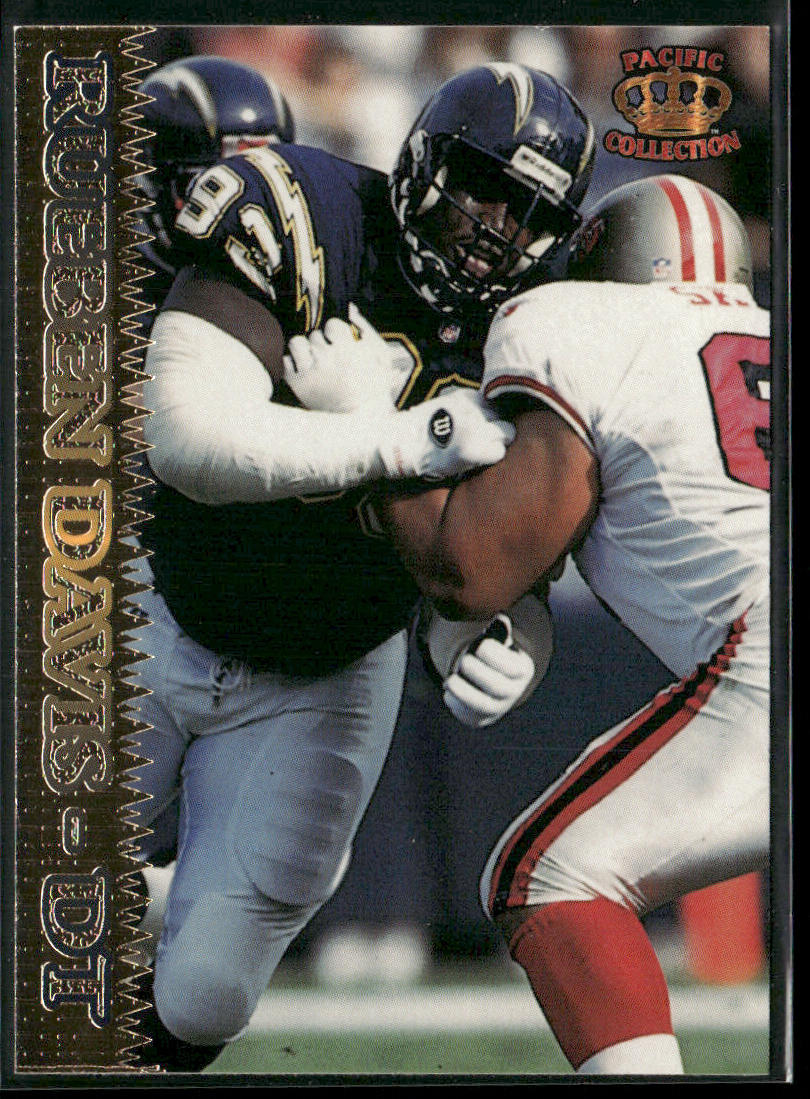 Reuben Davis 1995 Pacific #71 San Diego Chargers