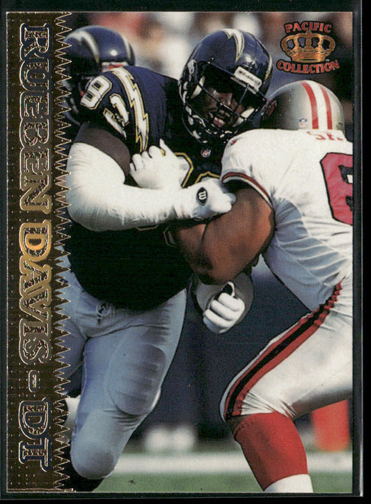 Reuben Davis 1995 Pacific #71 San Diego Chargers