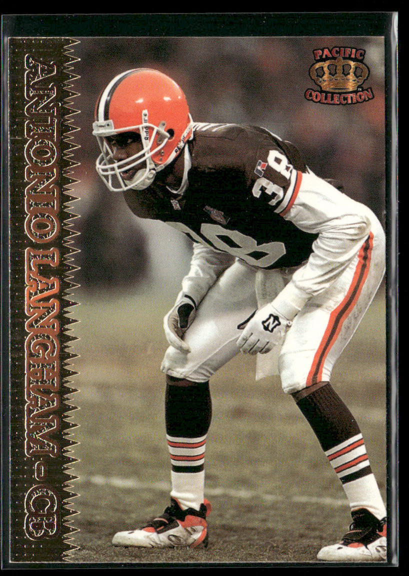 Antonio Langham 1995 Pacific #92 Cleveland Browns front