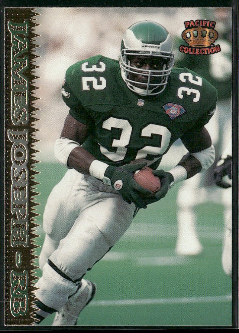 James Joseph 1995 Pacific #333 Philadelphia Eagles