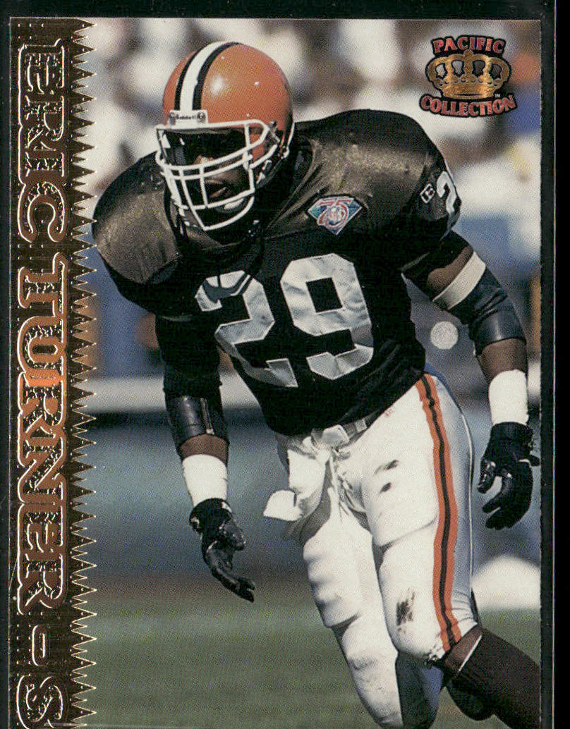 Eric Turner 1995 Pacific #97 Cleveland Browns front
