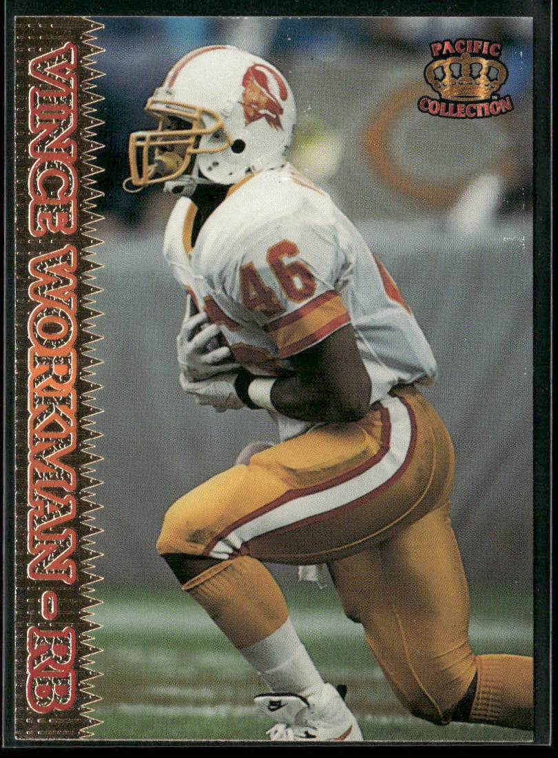 Vince Workman 1995 Pacific #354 Tampa Bay Buccaneers front