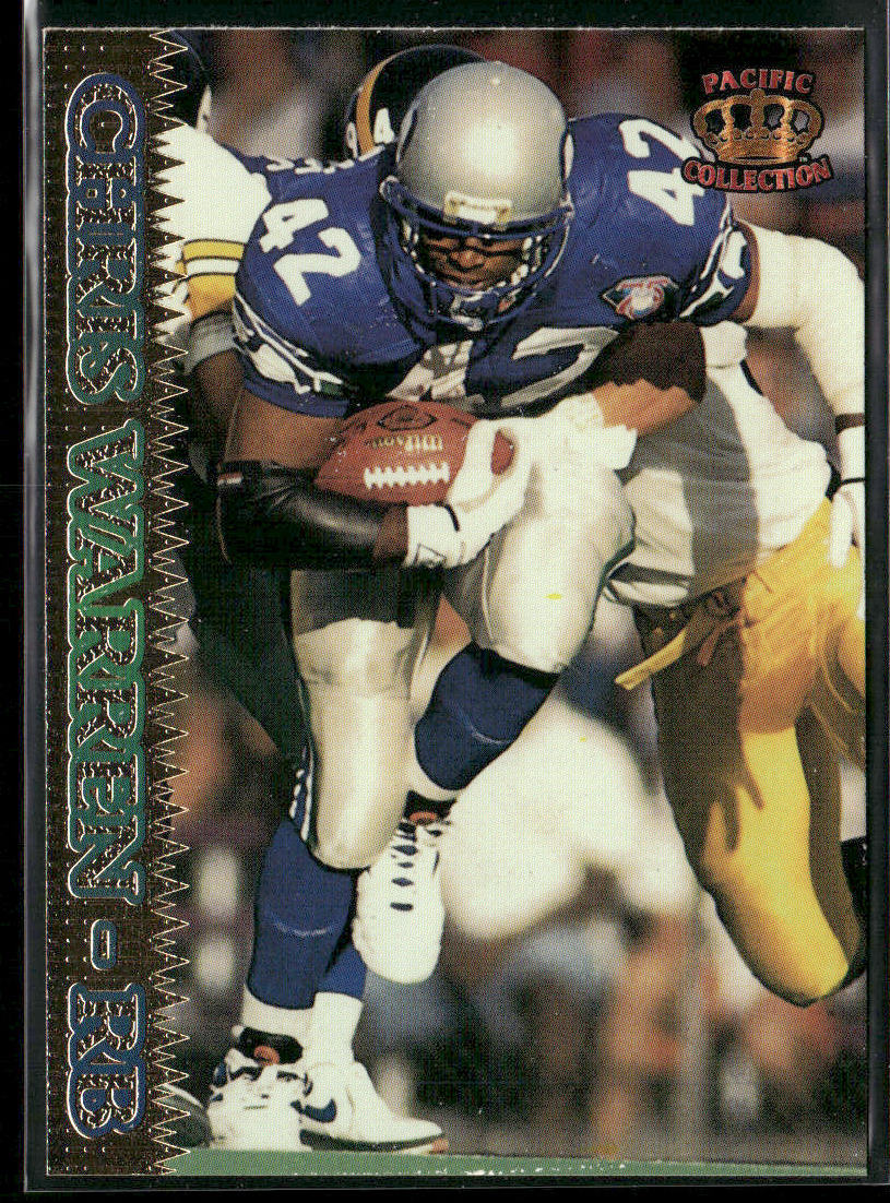 Chris Warren 1995 Pacific #369 Seattle Seahawks