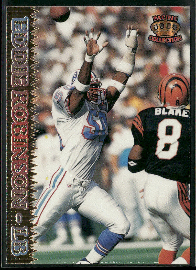 Eddie Robinson 1995 Pacific #443 Houston Oilers