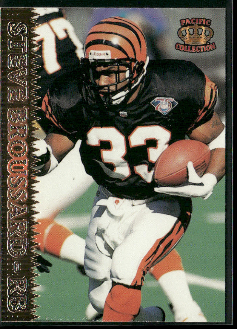 Steve Broussard 1995 Pacific #419 Cincinnati Bengals