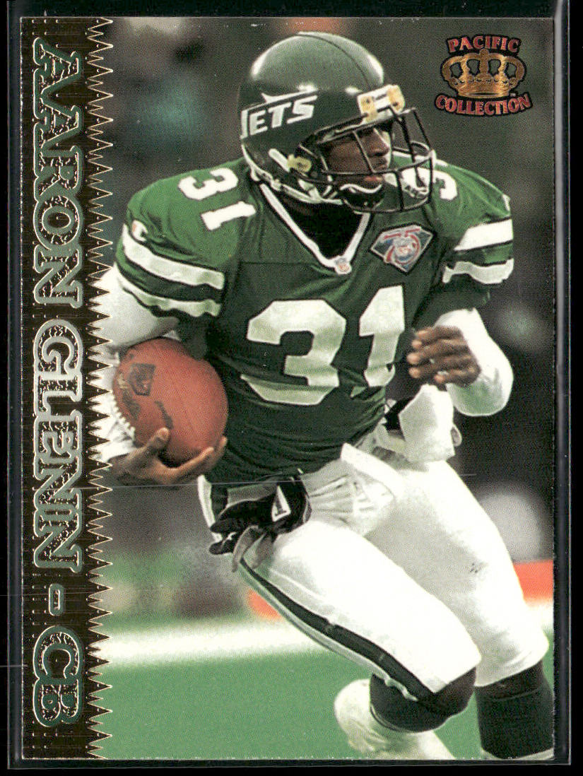 Aaron Glenn 1995 Pacific Platinum #374 New York Jets