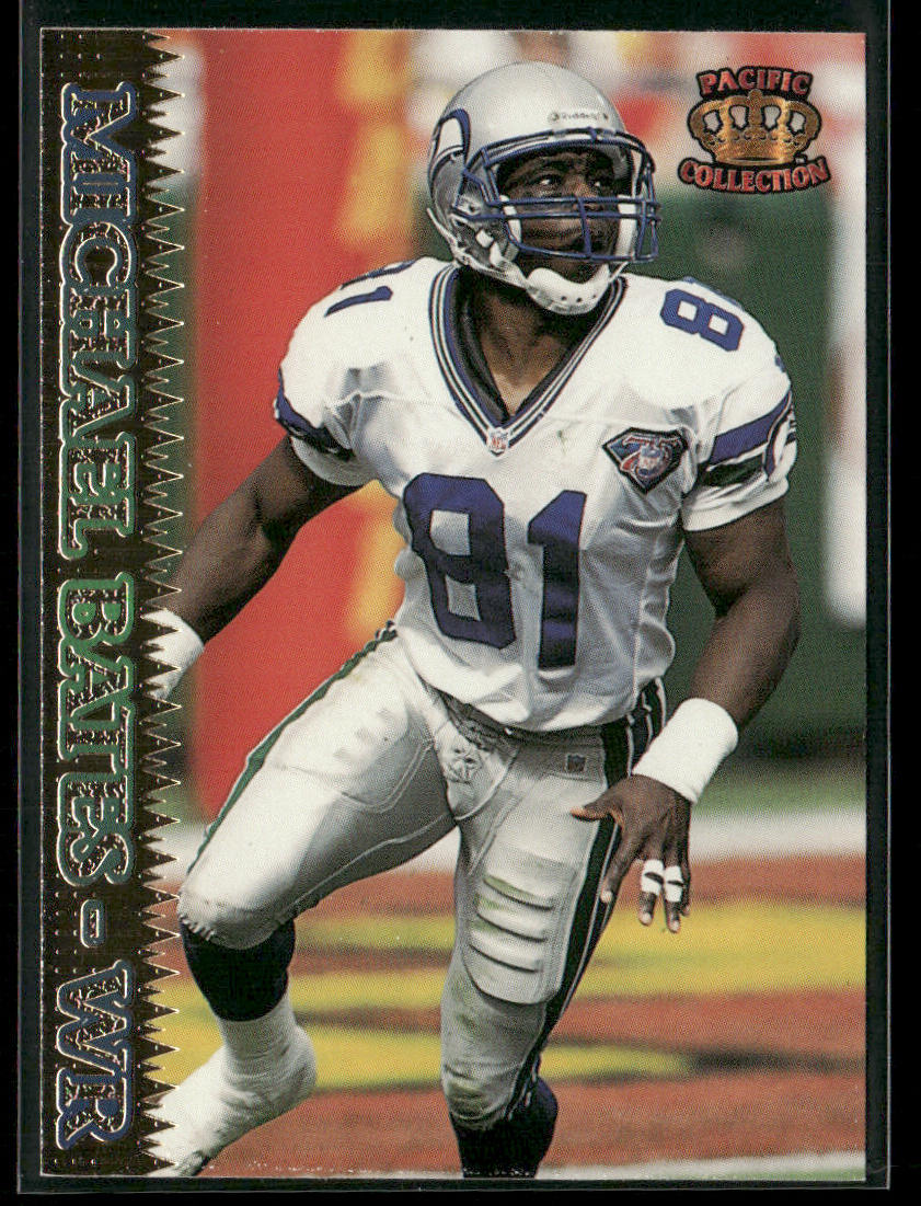 Michael Bates 1995 Pacific #358 Seattle Seahawks