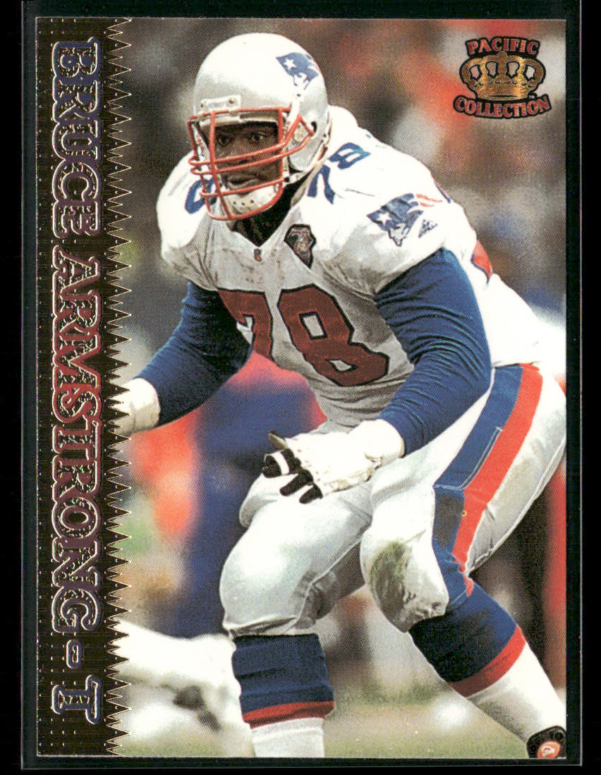 Bruce Armstrong 1995 Pacific #132 New England Patriots