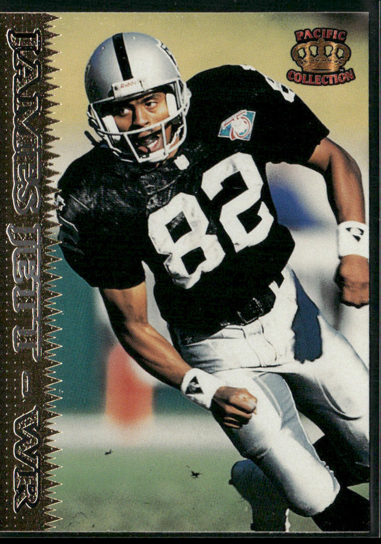 James Jett 1995 Pacific #198 Oakland Raiders front
