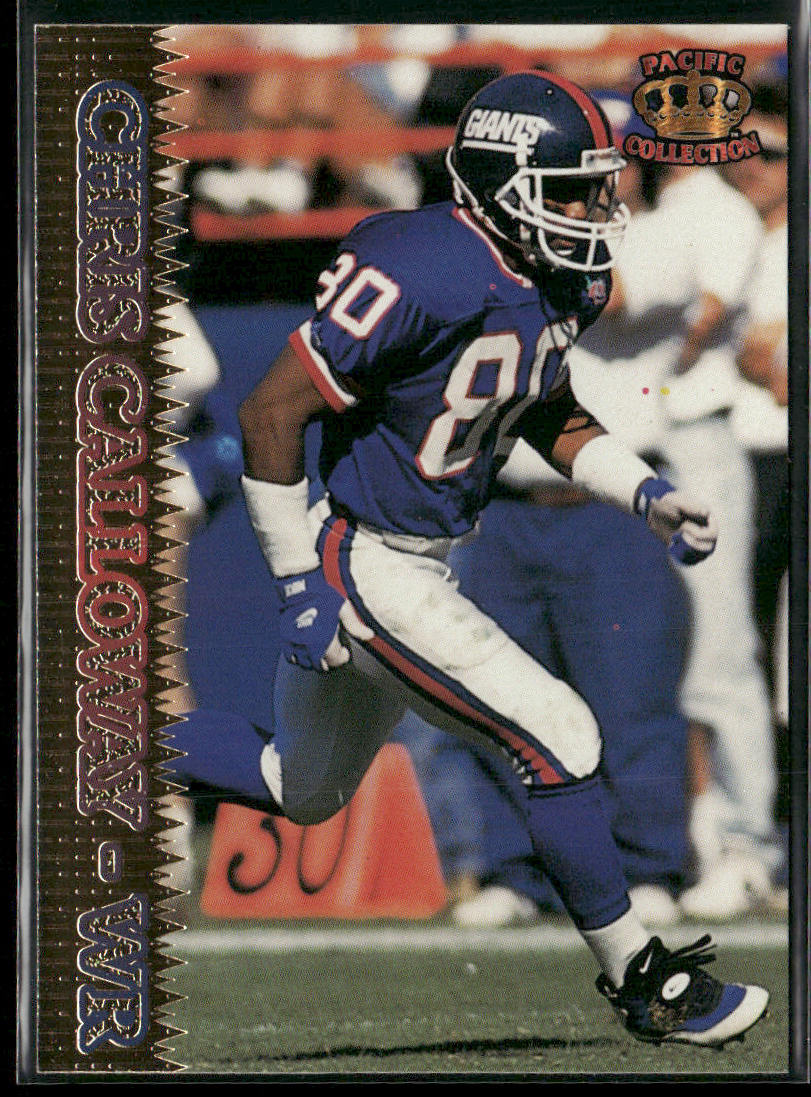 Chris Calloway 1995 Pacific #223 New York Giants