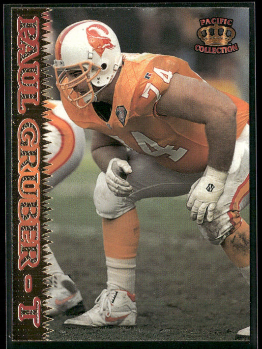Paul Gruber 1995 Pacific #346 Tampa Bay Buccaneers