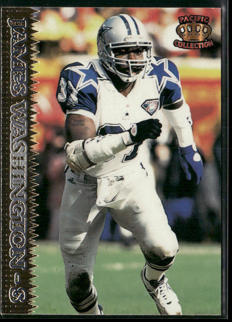 James Washington 1995 Pacific #50 Dallas Cowboys