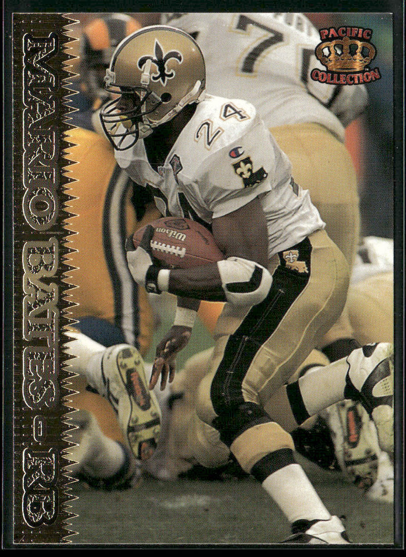 Mario Bates 1995 Pacific #266 New Orleans Saints