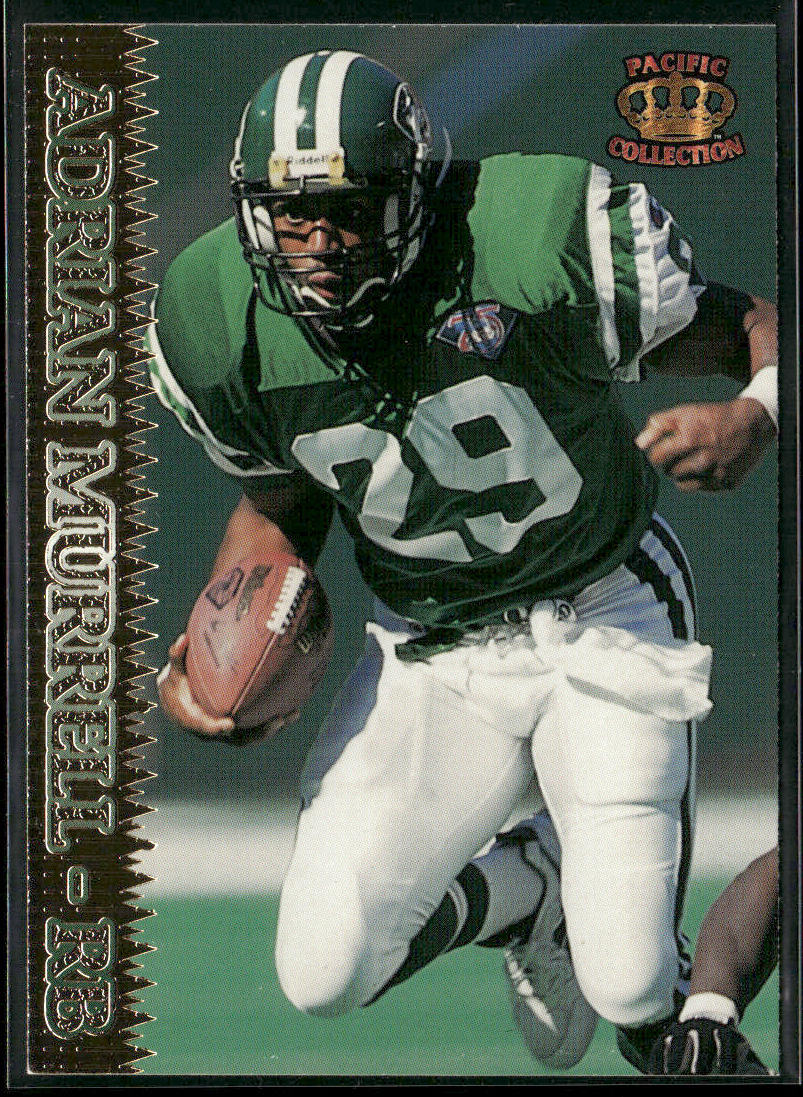 Adrian Murrell 1995 Pacific #382 New York Jets front