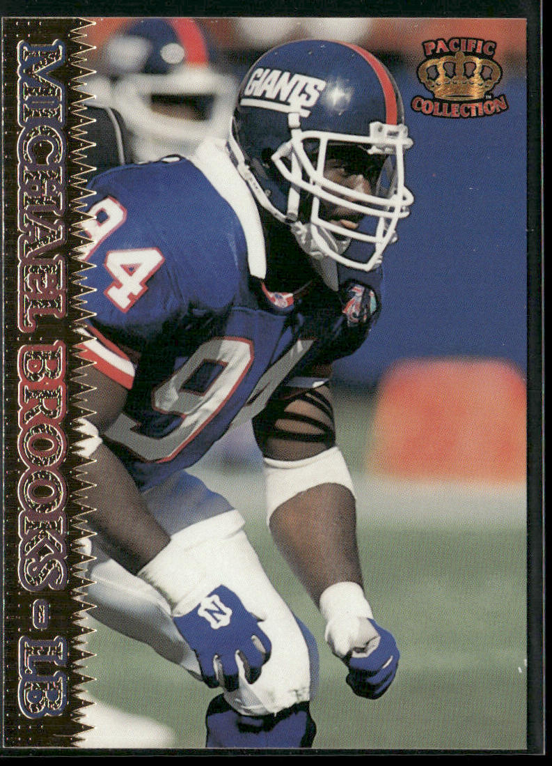 Michael Brooks 1995 Pacific #221 New York Giants