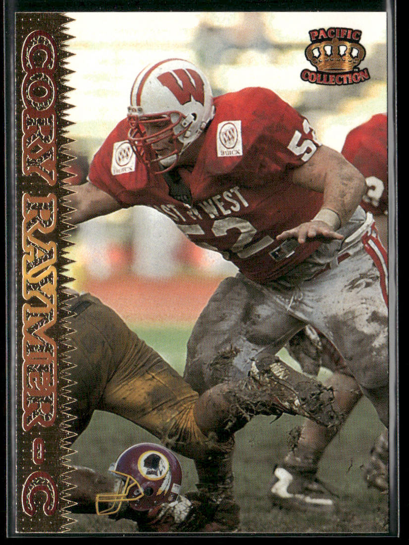 Cory Raymer 1995 Pacific #416 RC Washington Redskins front