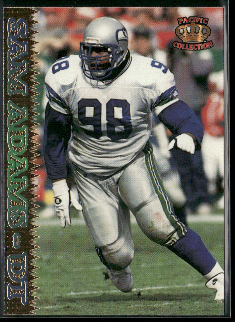 Sam Adams 1995 Pacific #357 Seattle Seahawks