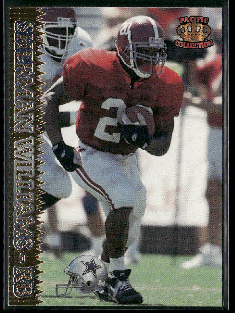 Sherman Williams 1995 Pacific #52 RC Dallas Cowboys