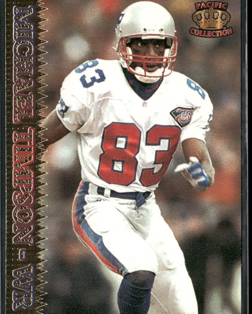 Michael Timpson 1995 Pacific #146 New England Patriots front
