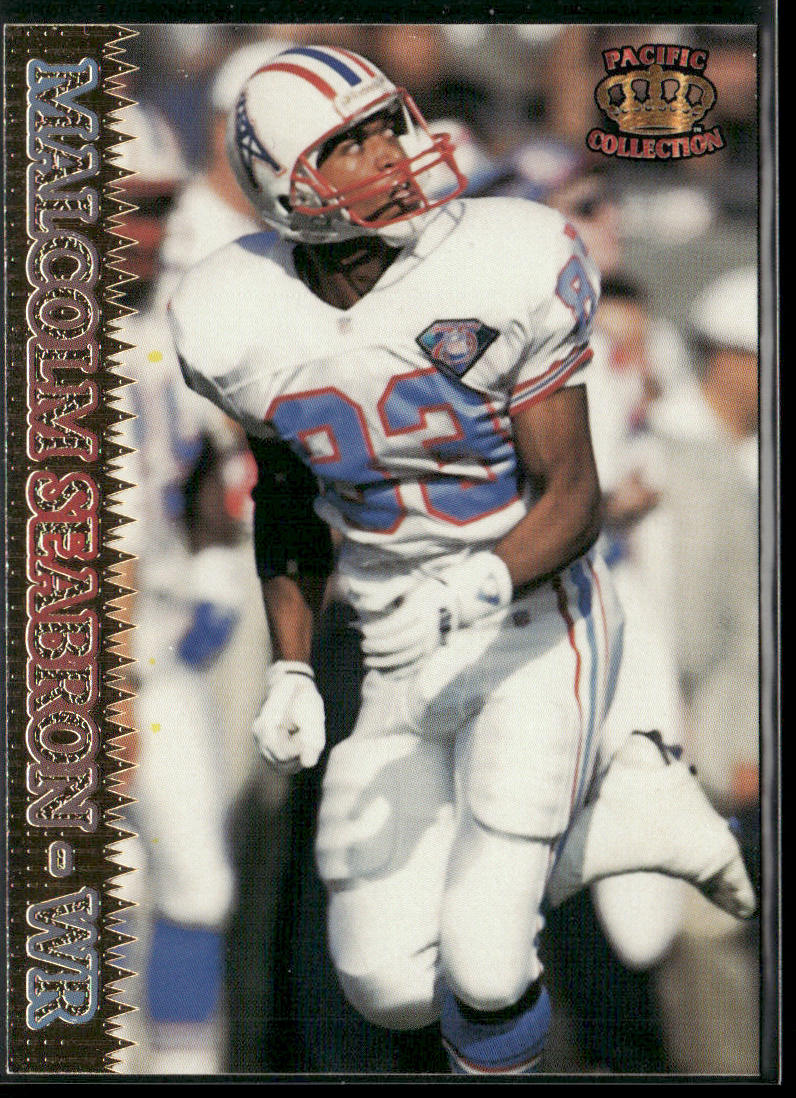 Malcolm Seabron 1995 Pacific #444 RC Houston Oilers front